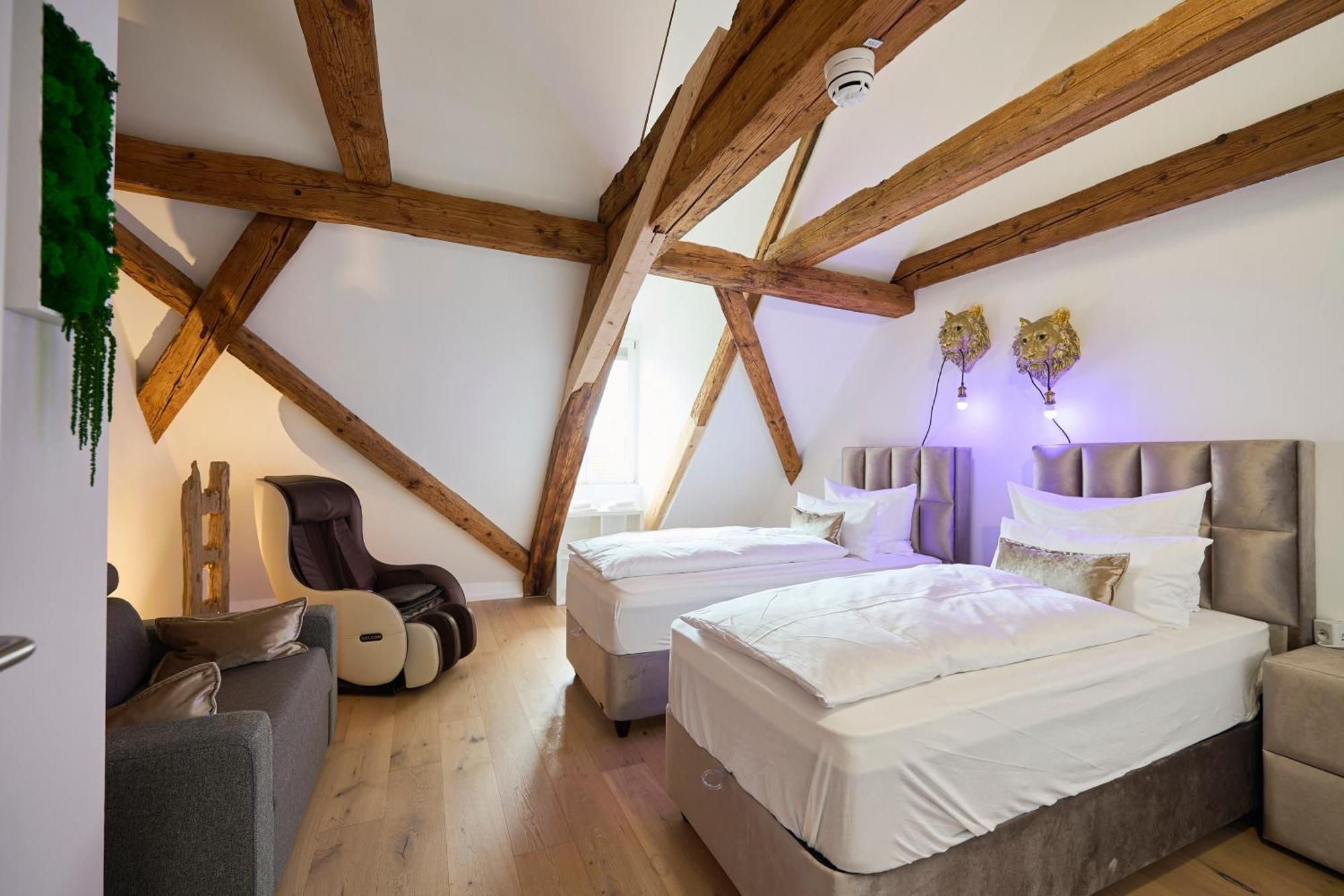 Wood World Luxury - Massage - Bergblick - Tranpolin- Parken Lejlighed Markdorf Eksteriør billede