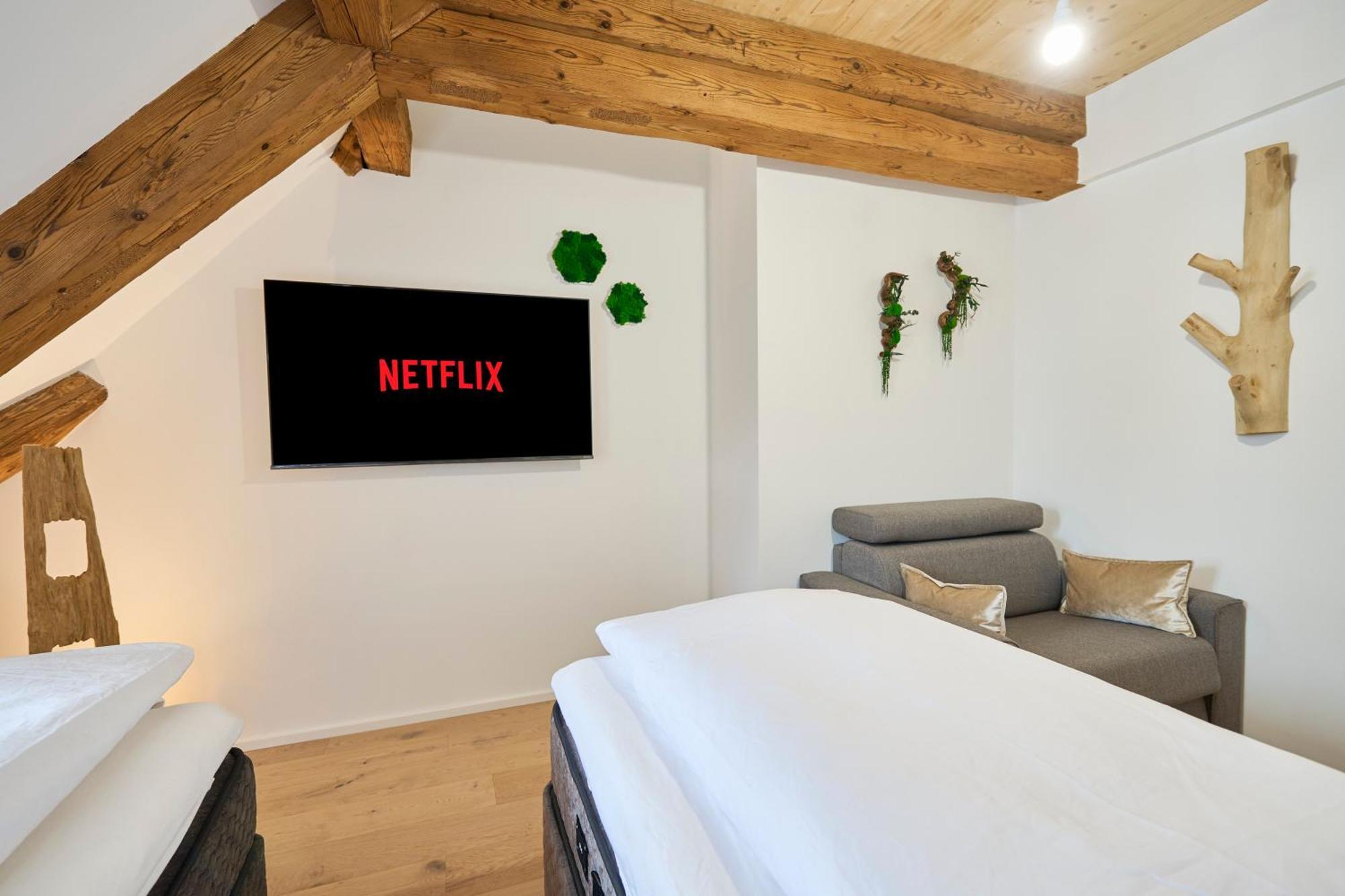 Wood World Luxury - Massage - Bergblick - Tranpolin- Parken Lejlighed Markdorf Eksteriør billede
