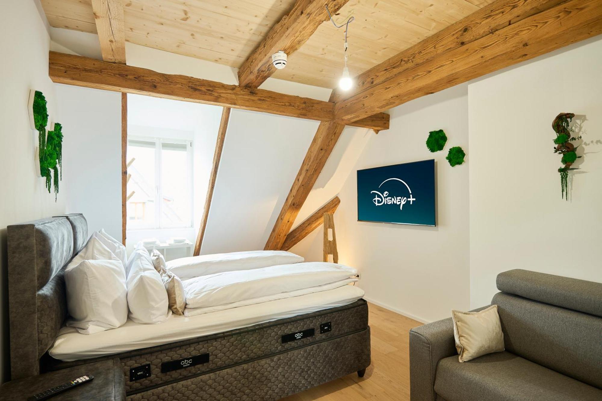 Wood World Luxury - Massage - Bergblick - Tranpolin- Parken Lejlighed Markdorf Eksteriør billede