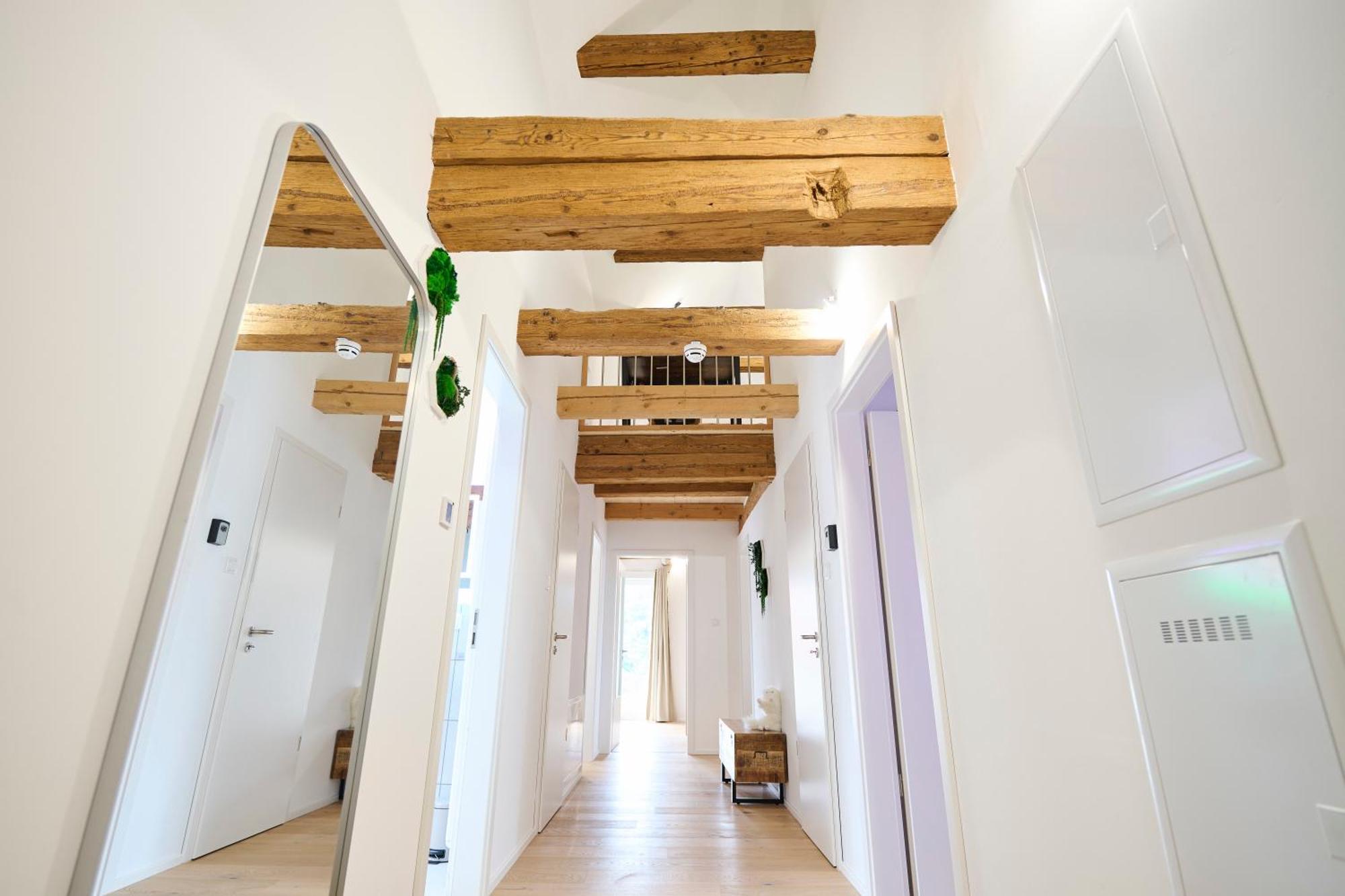 Wood World Luxury - Massage - Bergblick - Tranpolin- Parken Lejlighed Markdorf Eksteriør billede